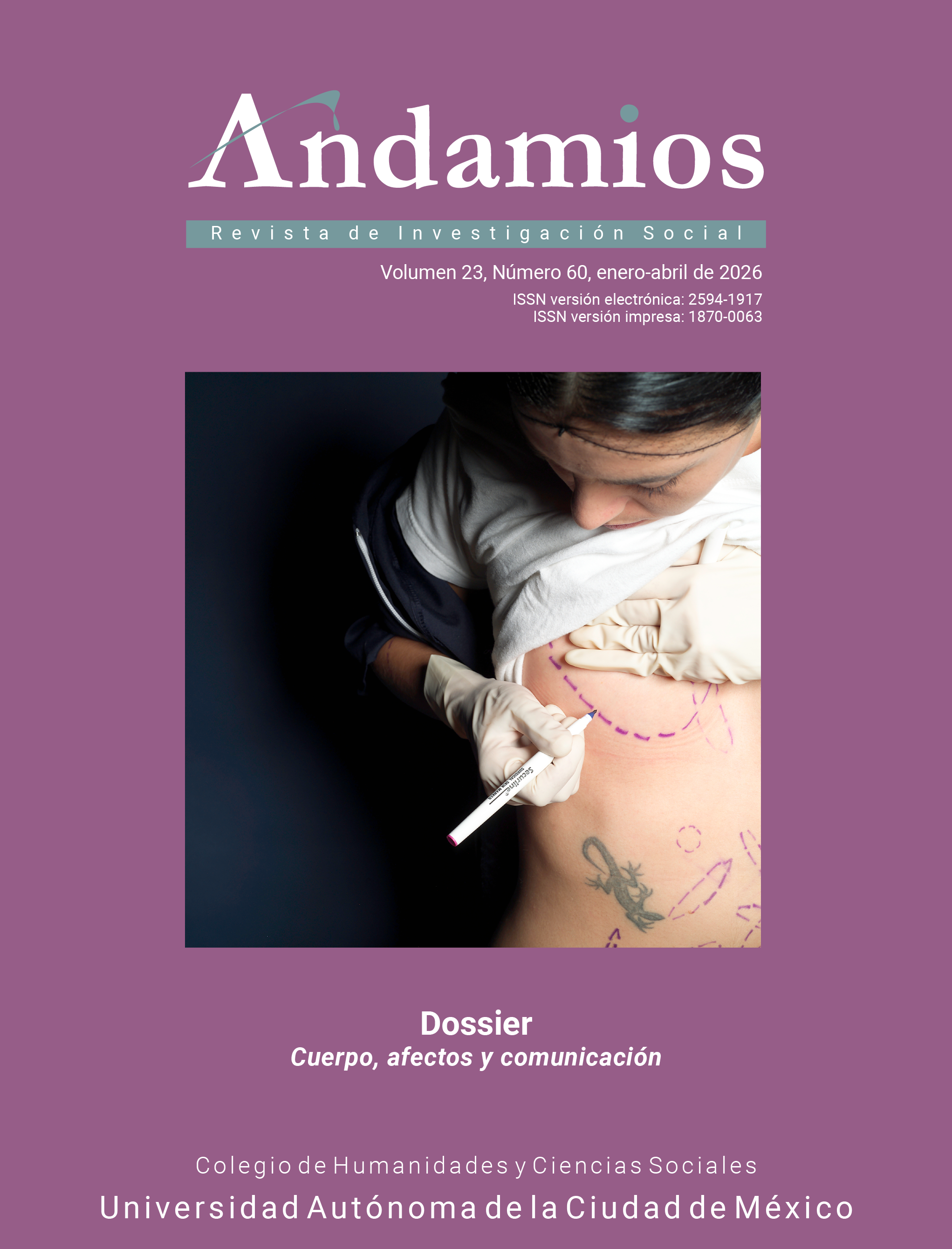 					Ver Vol. 23 Núm. 60 (2026): Cuerpo, afectos y comunicación
				